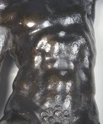 Naakte bacchanten rijden op panters